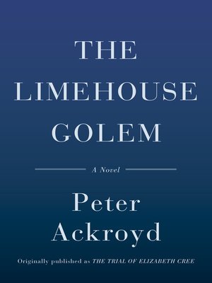 cover image of The Limehouse Golem